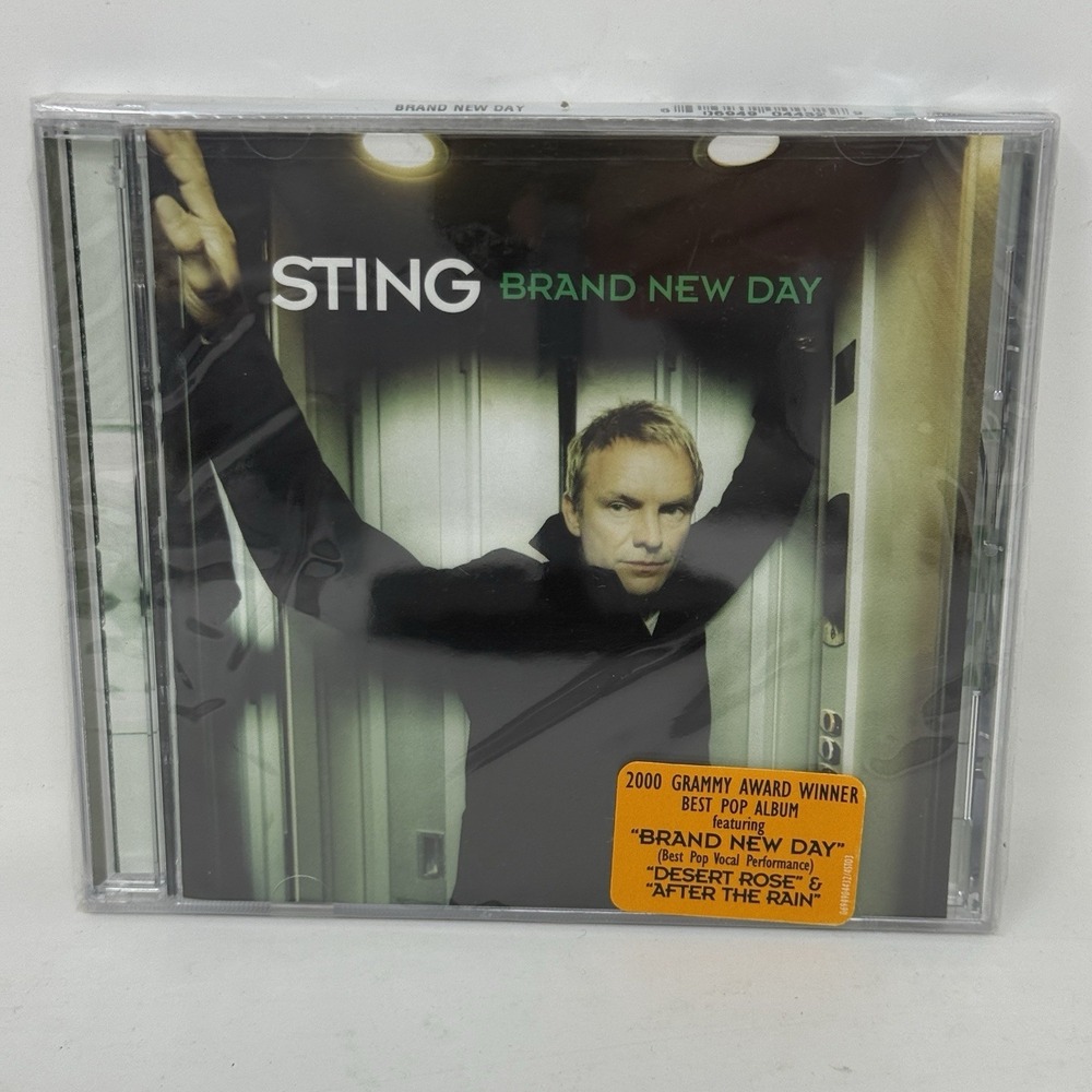 Brand New‎ Day By Sting CD 1999 New Factory Sealed With Hype Sticker